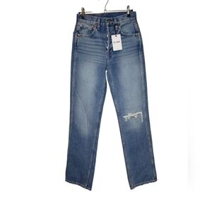 Re/Done  90s High Rise Loose Distressed Jean 23